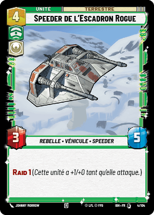 Speeder de l'Escadron Rogue