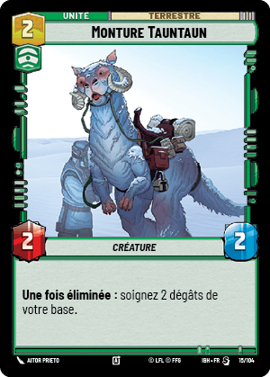 Monture Tauntaun