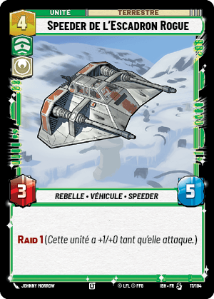 Speeder de l'Escadron Rogue