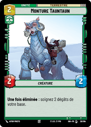 Monture Tauntaun