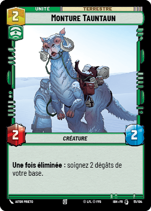 Monture Tauntaun