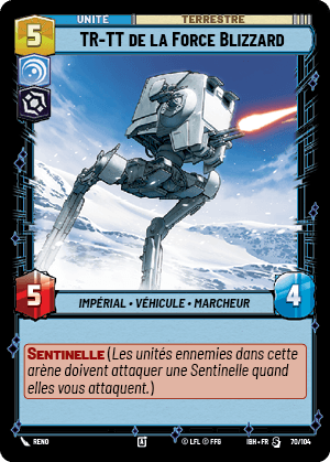TR-TT de la Force Blizzard