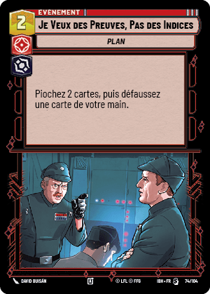 Je Veux des Preuves, Pas des Indices