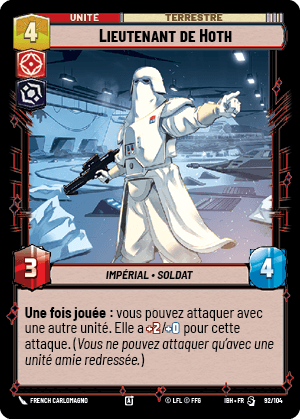 Lieutenant de Hoth