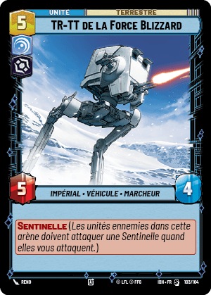 TR-TT de la Force Blizzard