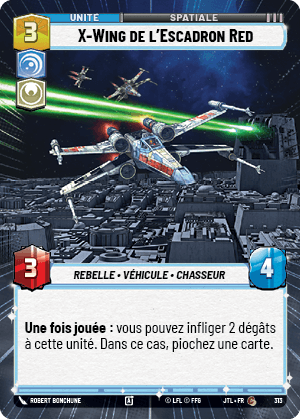 X-Wing de l'Escadron Red