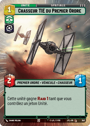 Chasseur TIE du Premier Ordre
