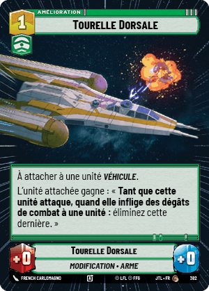 Tourelle Dorsale