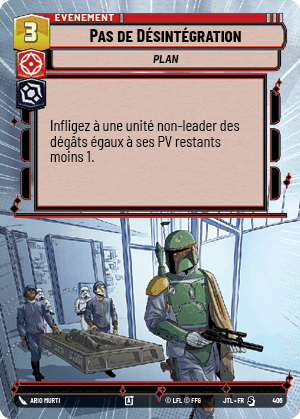 Pas de Désintégration