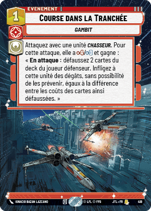 Course dans la Tranchée
