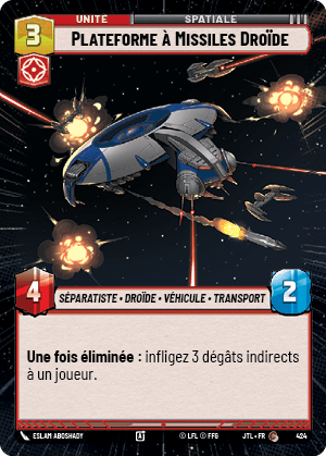 Plateforme à Missiles Droïde