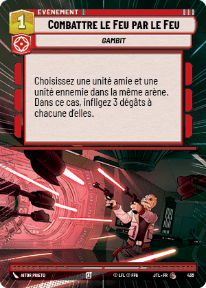 Combattre le Feu par le Feu