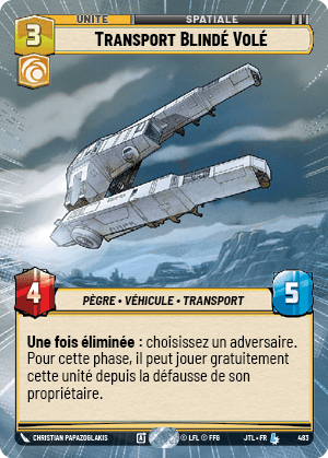 Transport Blindé Volé