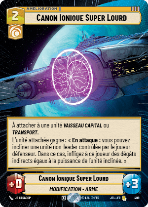 Canon Ionique Super Lourd