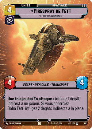 Firespray de Fett