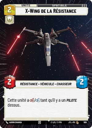 X-Wing de la Résistance