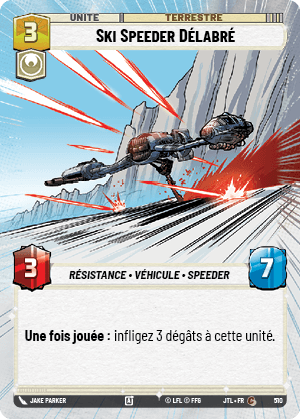 Ski Speeder Délabré