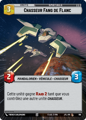 Chasseur Fang de Flanc