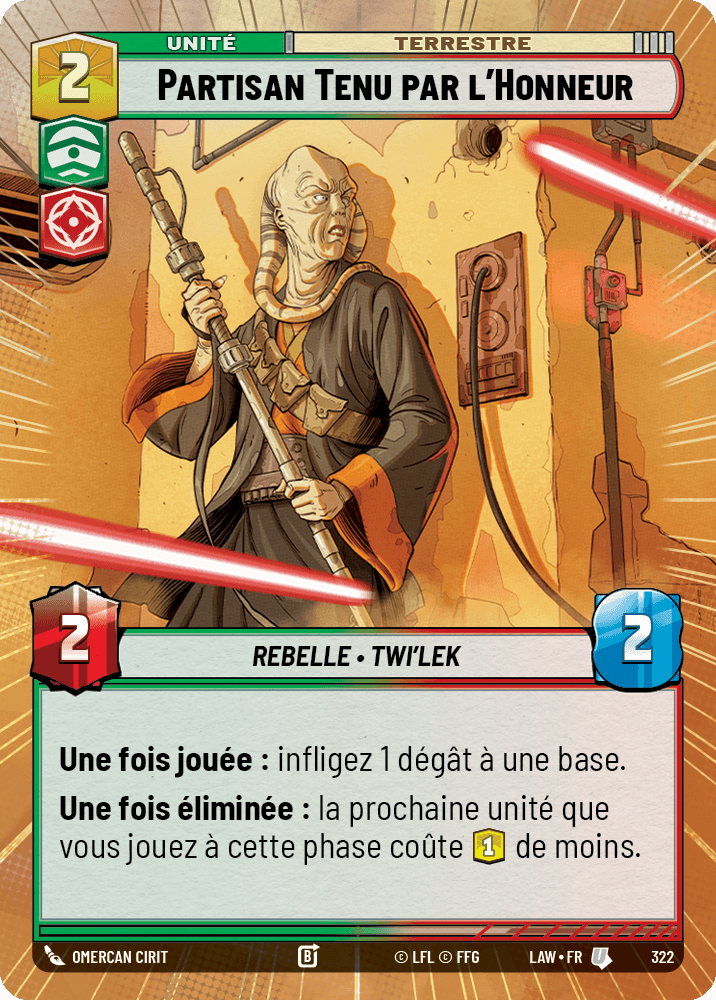Partisan Tenu par l'Honneur