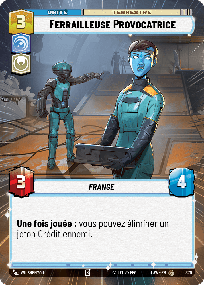 Ferrailleuse Provocatrice