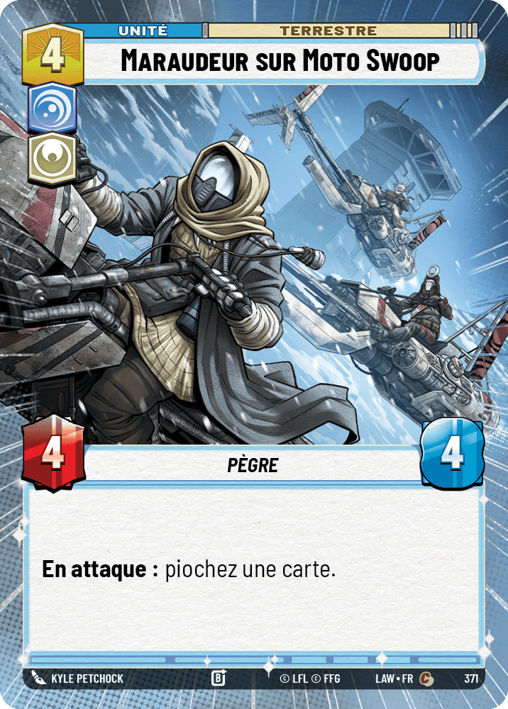 Maraudeur sur Moto Swoop