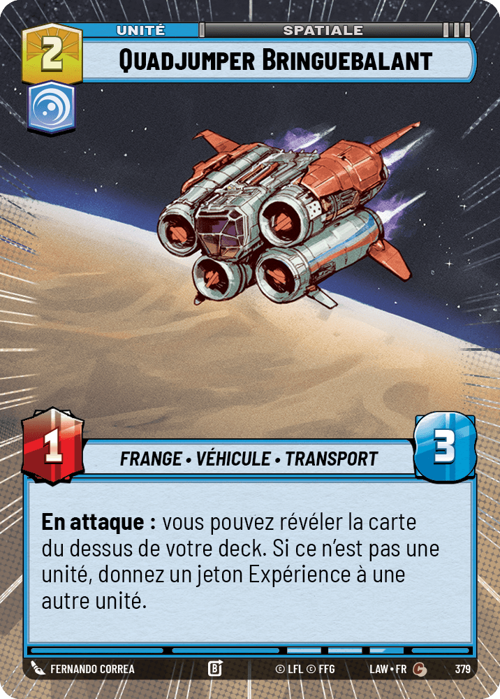 Quadjumper Bringuebalant