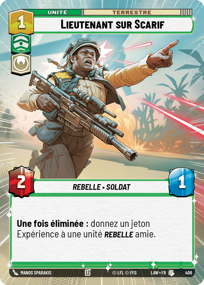 Lieutenant sur Scarif