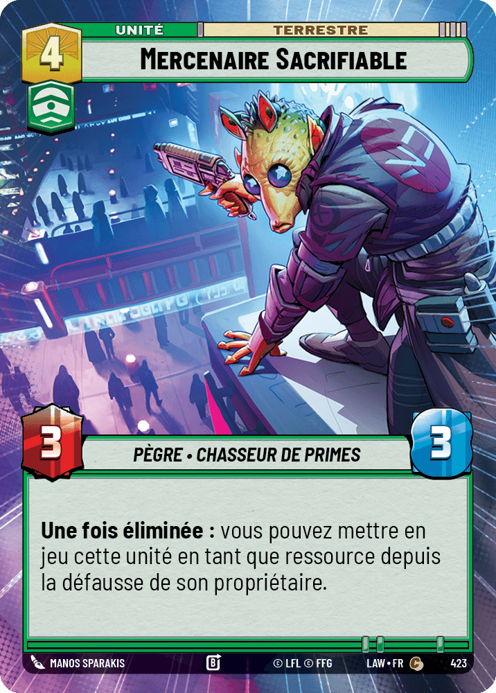 Mercenaire Sacrifiable