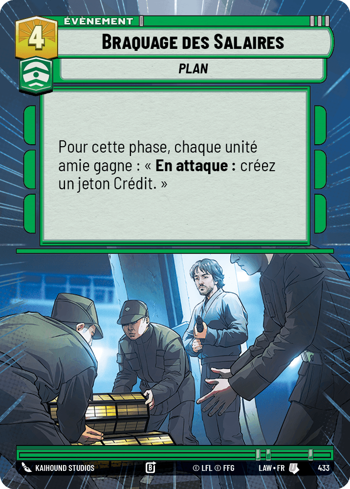 Braquage des Salaires