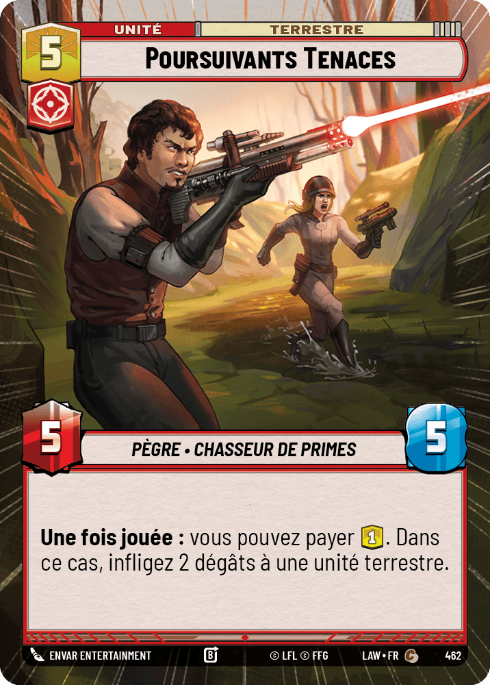 Poursuivants Tenaces