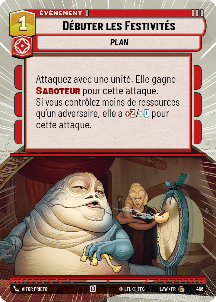 Débuter les Festivités