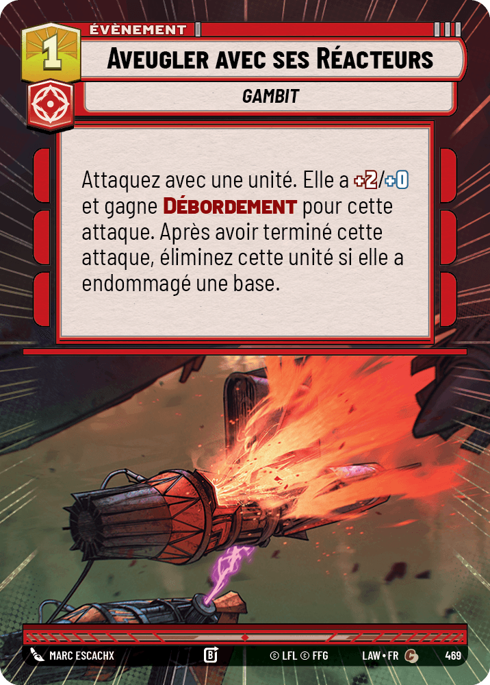 Aveugler avec ses Réacteurs