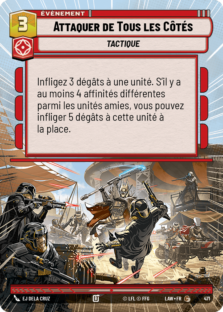 Attaquer de Tous les Côtés