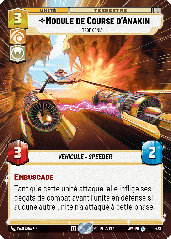 Module de Course d'Anakin