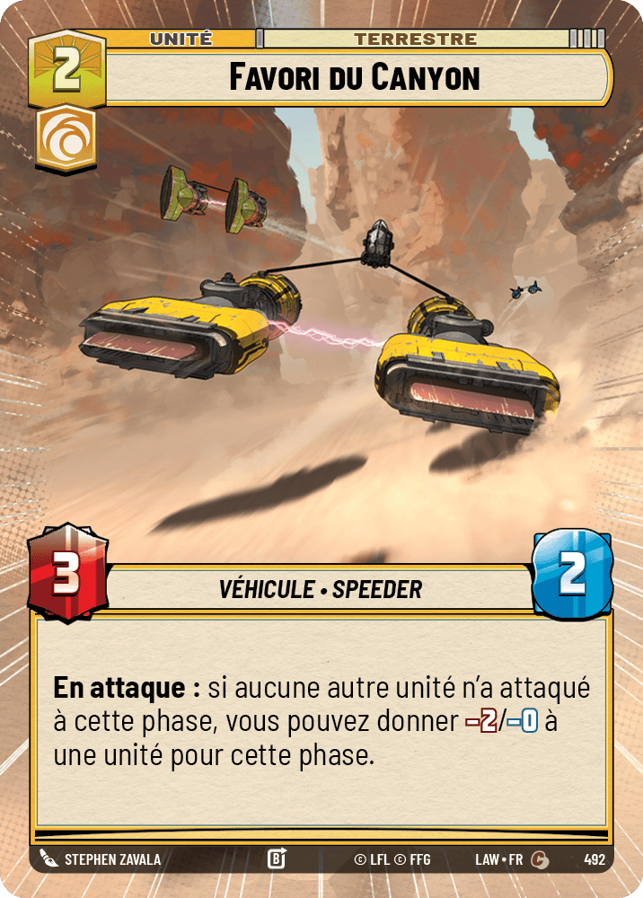 Favori du Canyon