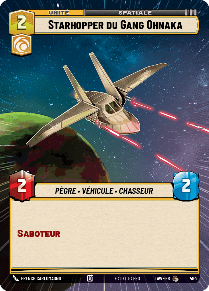 Starhopper du Gang Ohnaka