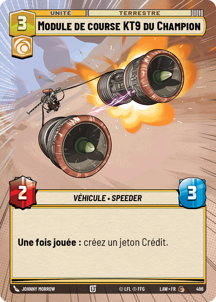Module de course KT9 du Champion