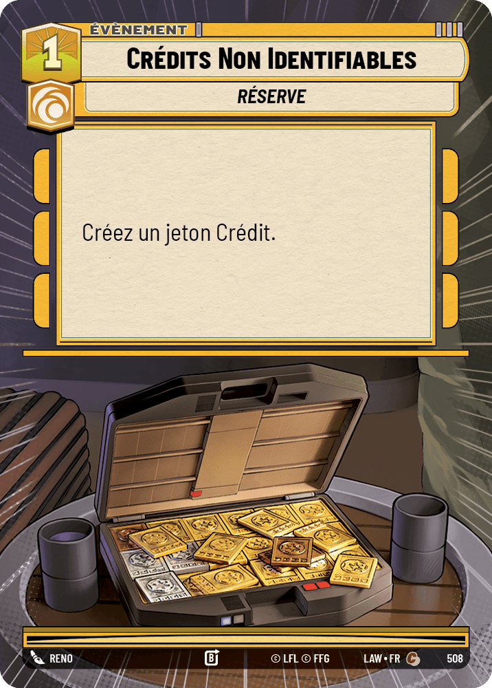 Crédits Non Identifiables
