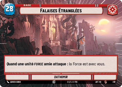 Falaises Étranglées