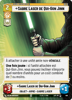 Sabre Laser de Qui-Gon Jinn