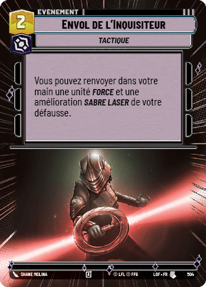Envol de l'Inquisiteur