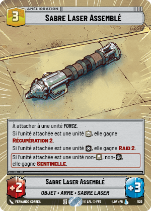 Sabre Laser Assemblé