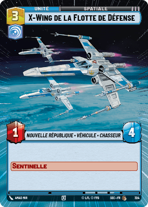 X-Wing de la Flotte de Défense