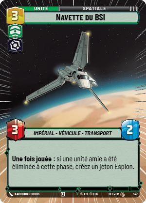 Navette du BSI
