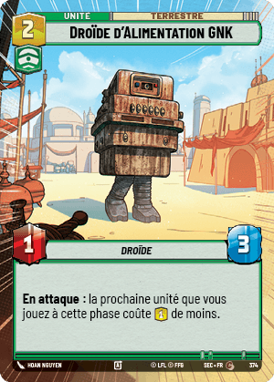 Droïde d'Alimentation GNK