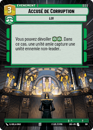 Accusé de Corruption