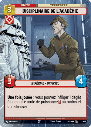 Disciplinaire de l'Académie