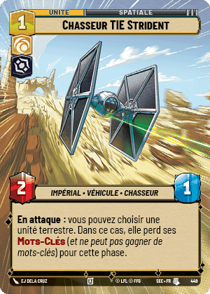 Chasseur TIE Strident
