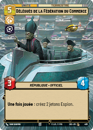 Délégués de la Fédération du Commerce