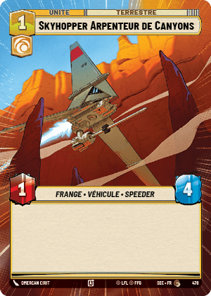 Skyhopper Arpenteur de Canyons
